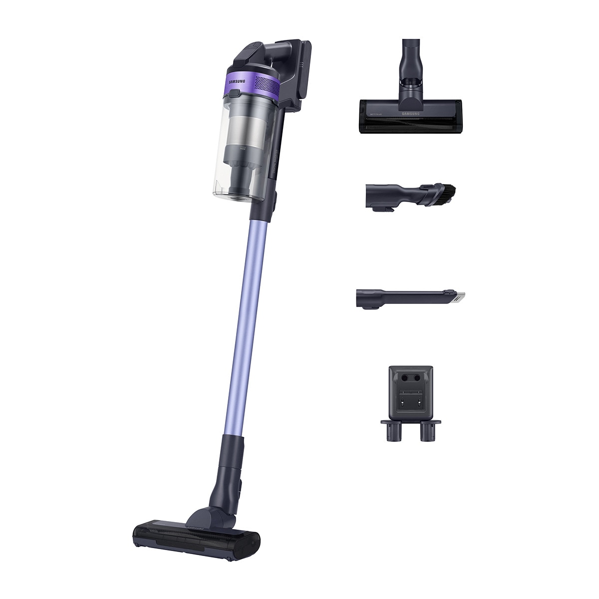 Aspirador de escoba recargable Jet 60 con recolección de polvo Multi Cyclone VS15A6031R4/ET Negro-1