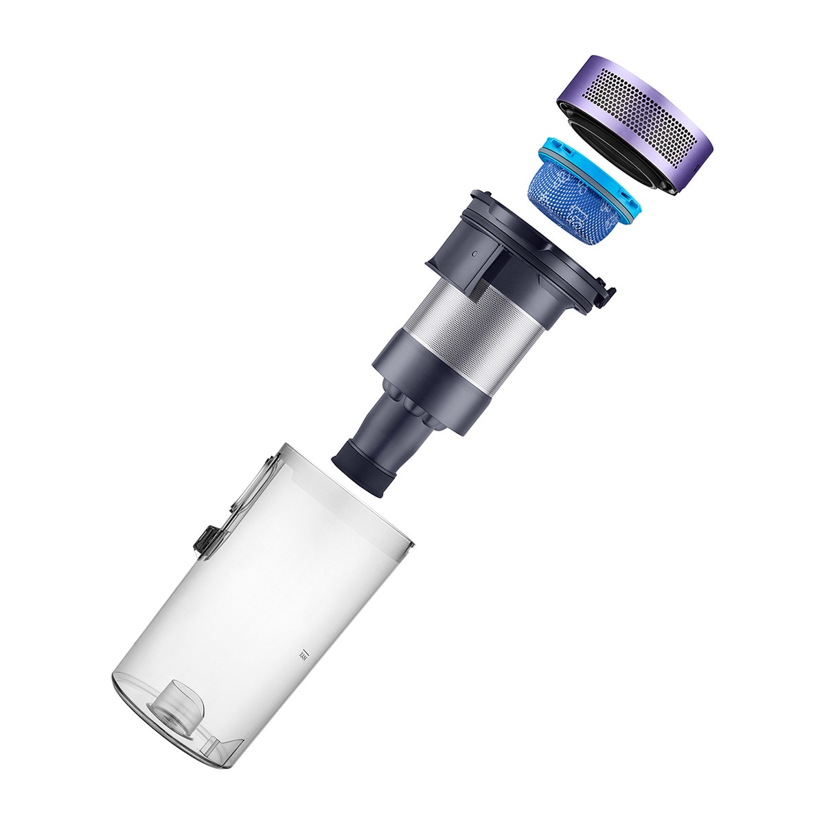 Aspirador de escoba recargable Jet 60 con recolección de polvo Multi Cyclone VS15A6031R4/ET Negro-5