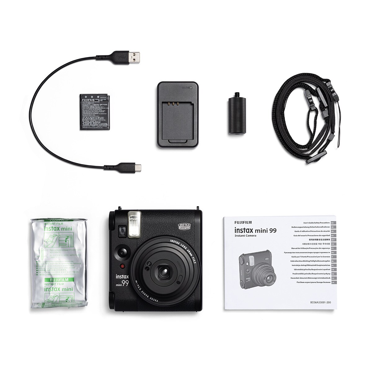Cámara instantánea Fujifilm instax mini 99 Negro-22