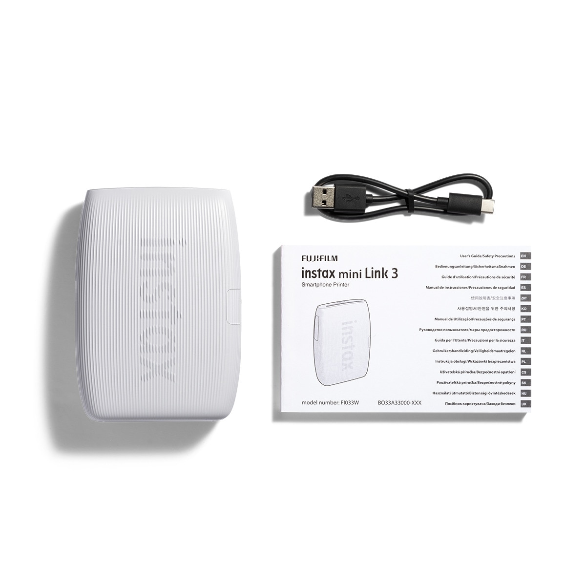 Impresora instantánea Fujifilm instax mini Link 3 Blanco-15