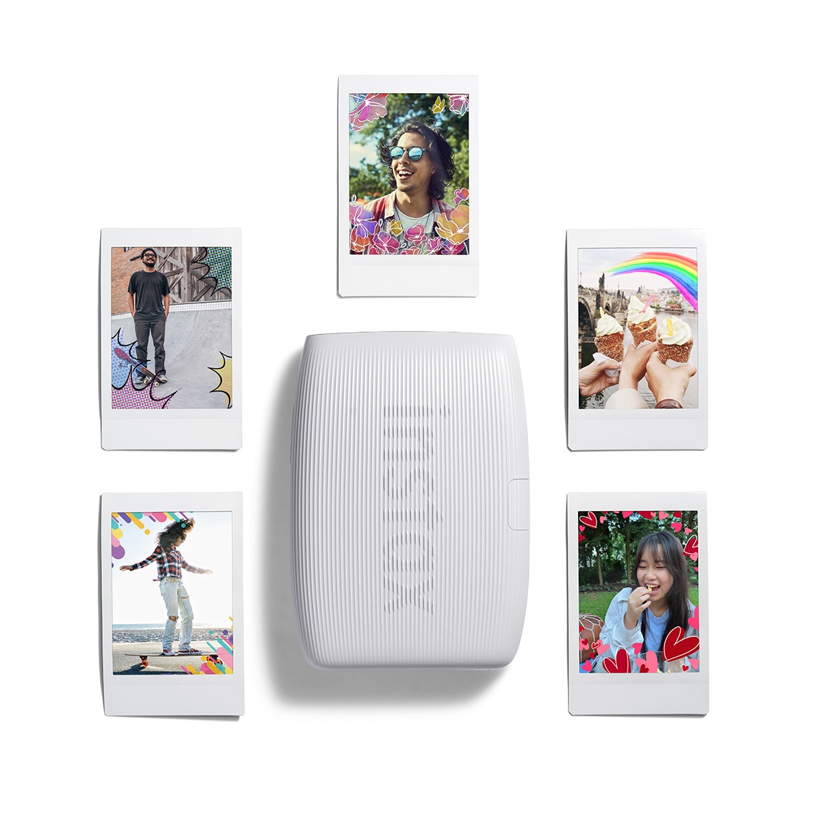 Impresora instantánea Fujifilm instax mini Link 3 Blanco-10