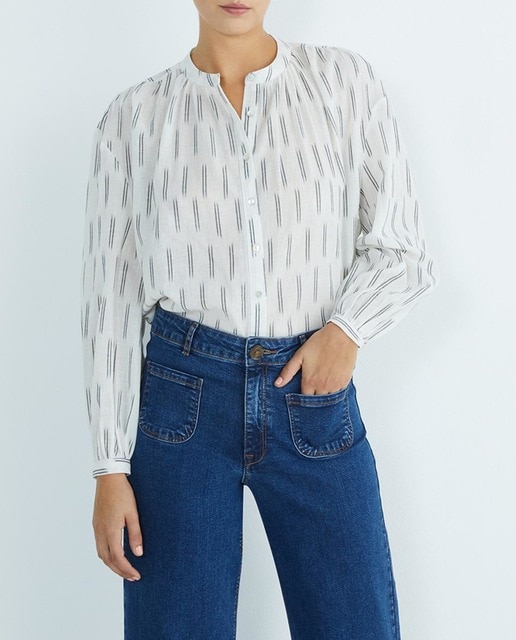 Imagen 0 de Blusa de mujer tapeta con volante