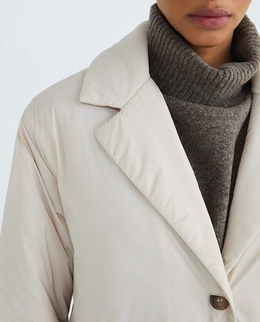 Imagen 0 de Trench de mujer acolchado