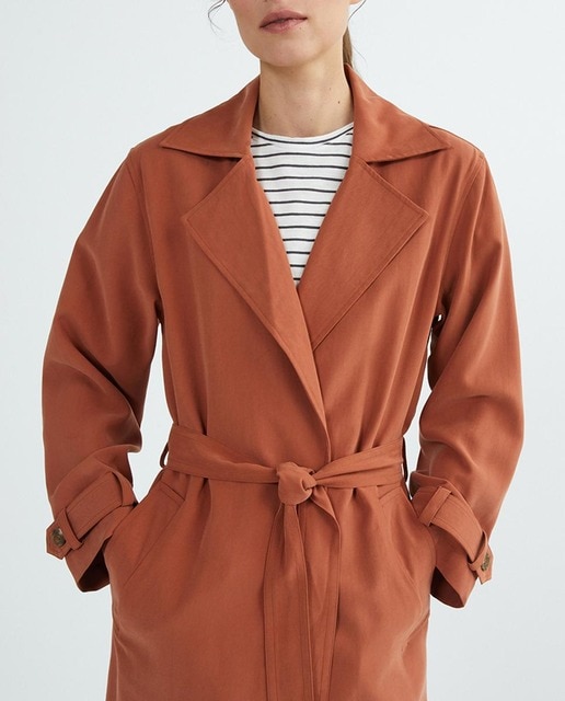 Imagen 0 de Trench mujer fluido