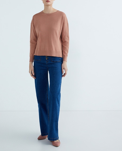 Imagen 0 de Jersey mujer básico algodón sostenible