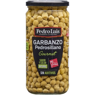 garbanzos cocidos al natural predosillano gourmet frasco 660 g - Pedro Luis
