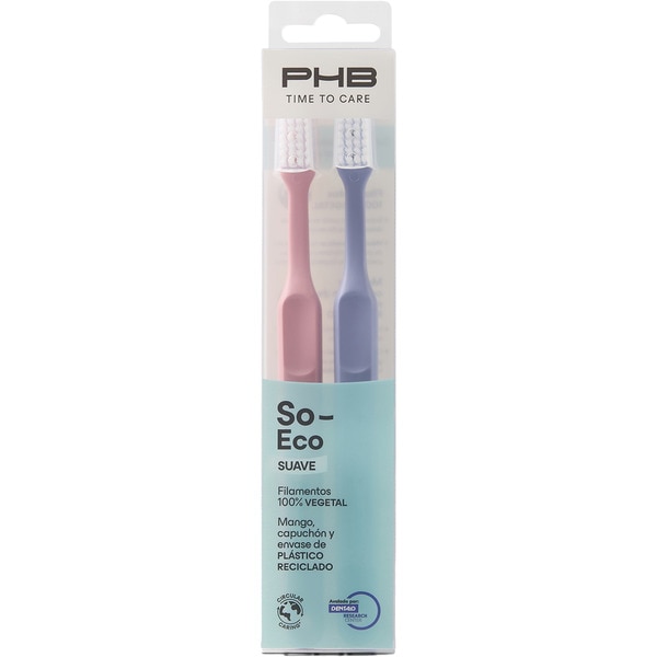 Time to Care so Eco soft toothbrush blister 2 units