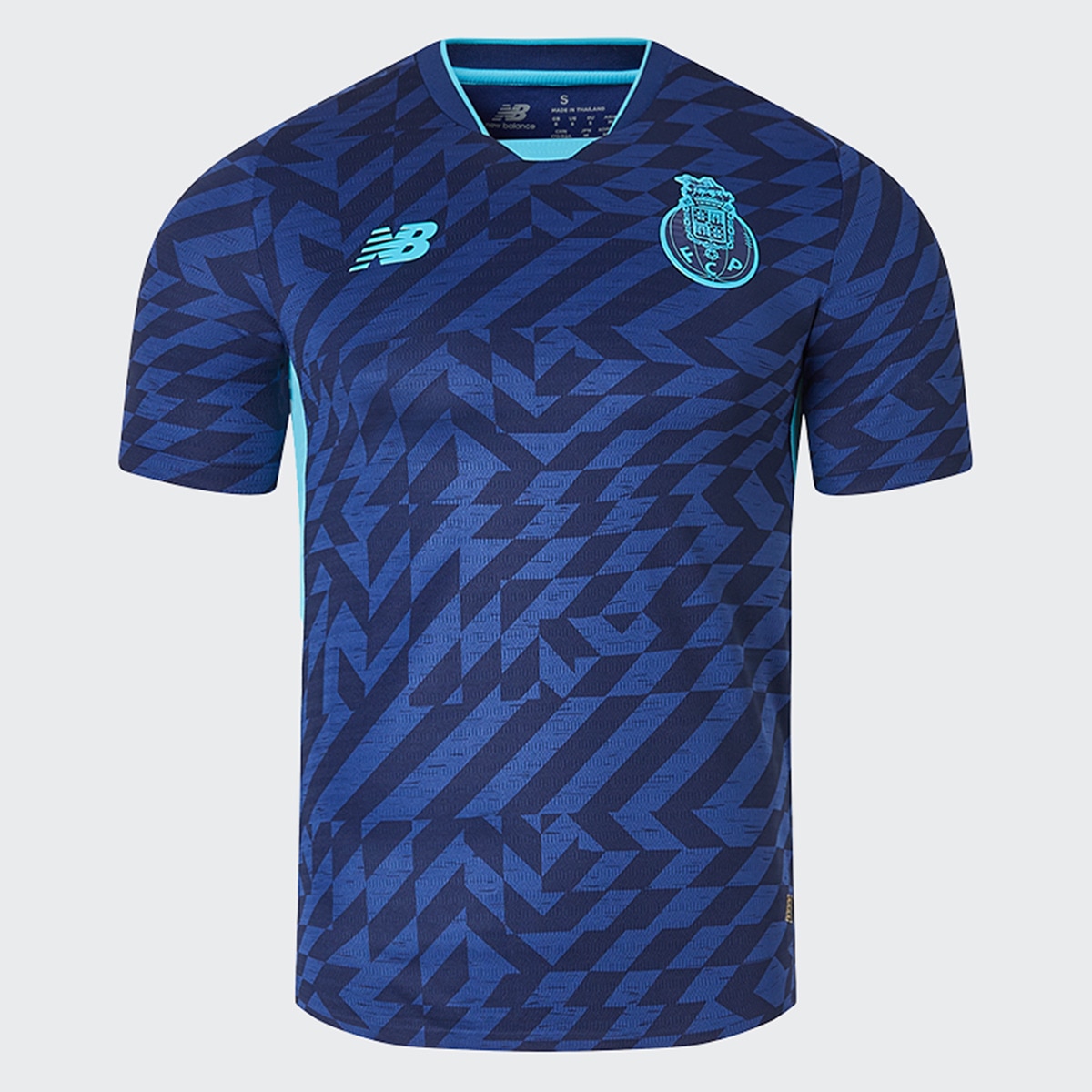 T-shirt de Menino 3.º Equipamento FC Porto 2024-2025 Réplica Azul-marinho-1