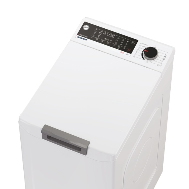 Imagem 0 de Máquina de Lavar Roupa Hoover THO286TM5-S Carga Superior, WiFi de 8 Kg e de 1200 rpm - Branco