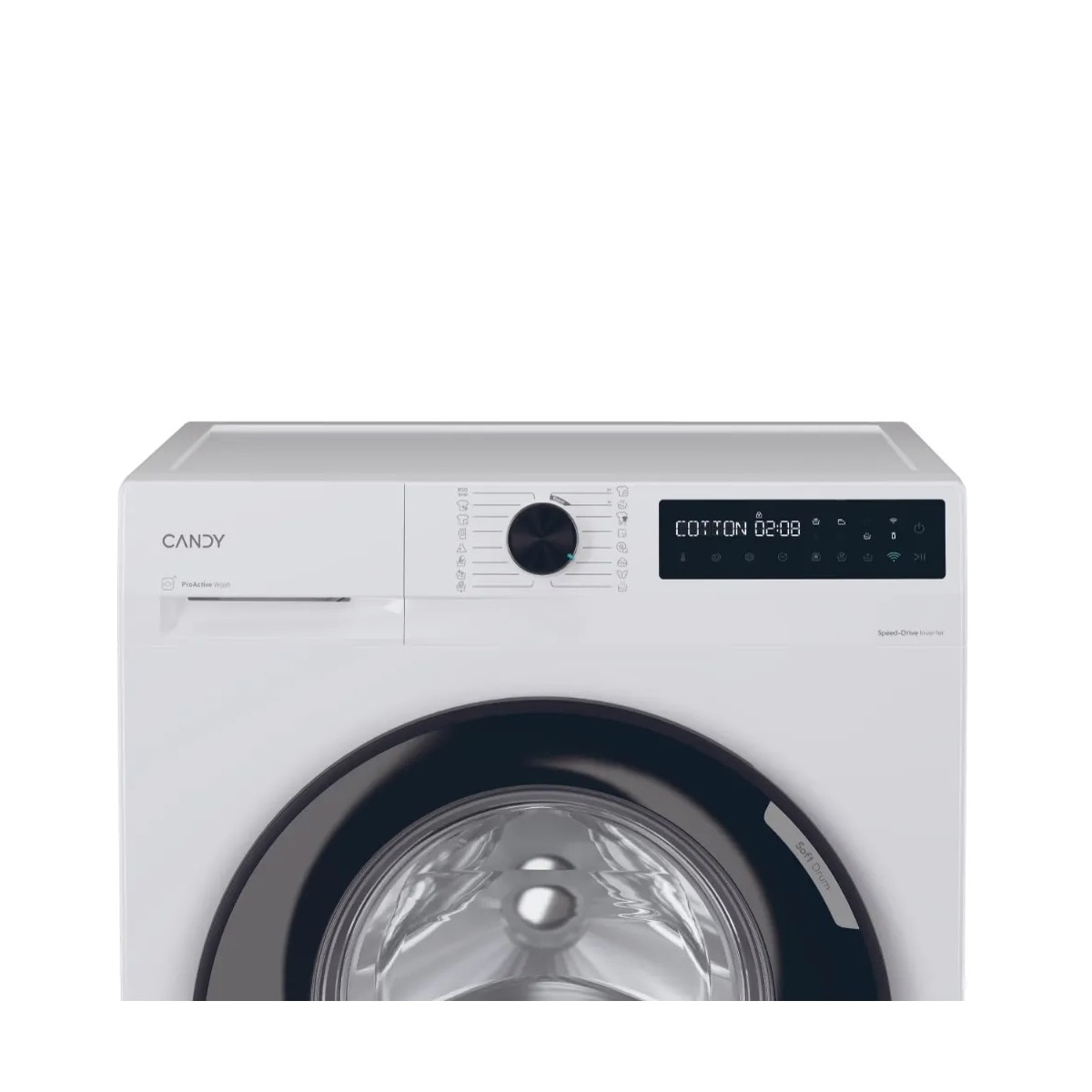 Máquina de Lavar Roupa Candy ProWash 500 BR 48B6-S Carga Frontal de 8 Kg e de 1400 rpm - Branco Branco-3