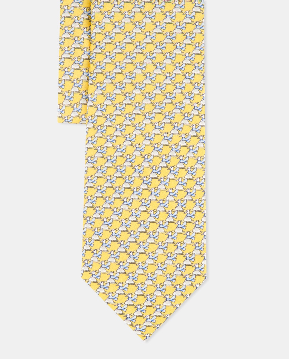 corbata amarilla el corte ingles