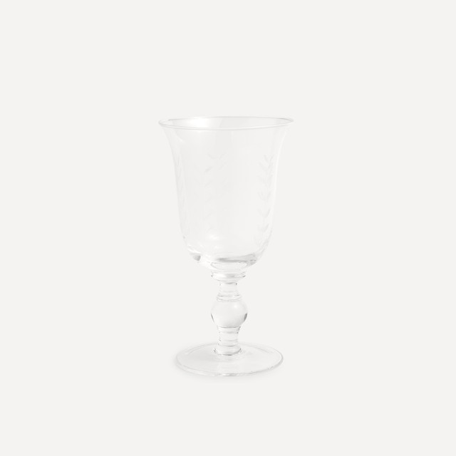 Imagen 0 de Copa de vino de cristal tallada a mano Constanza El Corte Inglés