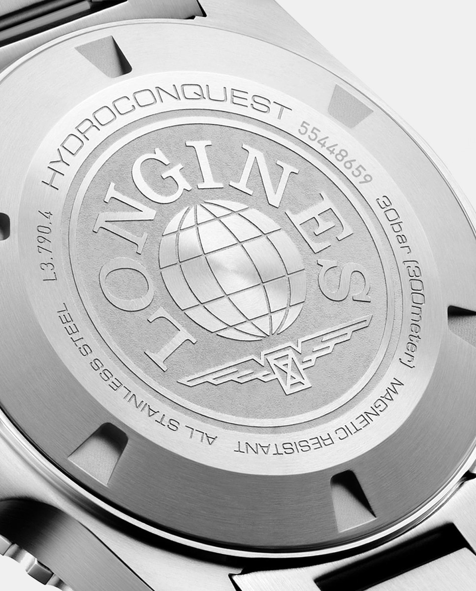 Reloj de hombre Hydro Conquest D05010102 GTM Automático de acero Plata-7