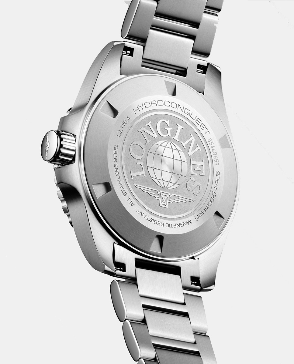 Reloj de hombre Hydro Conquest D05010102 GTM Automático de acero Plata-6