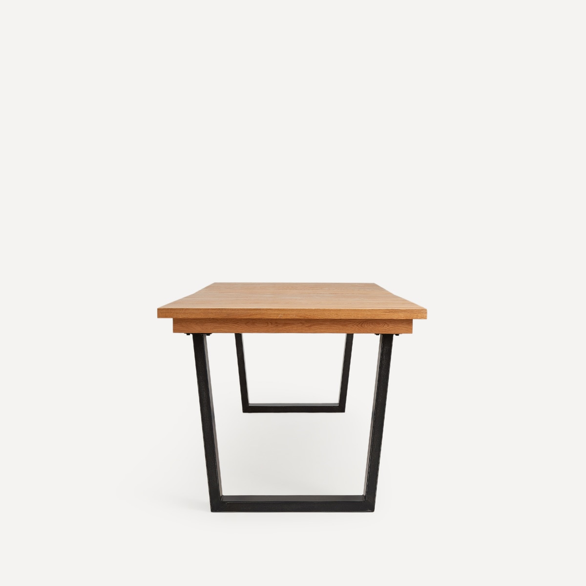 Mesa de comedor extensible de madera de roble Calia El Corte Inglés Natural-5