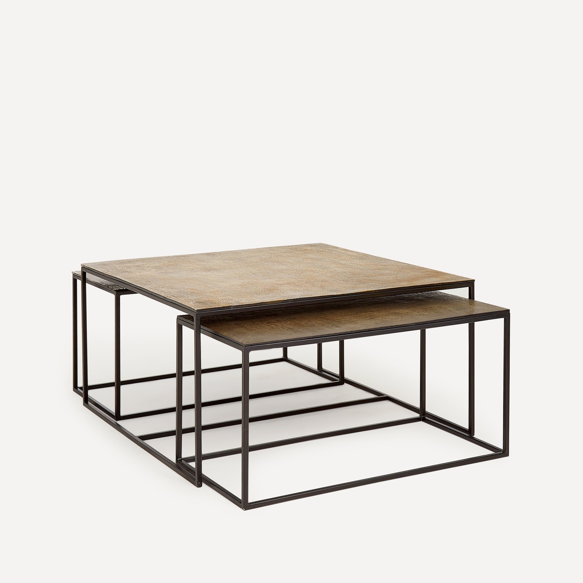 Conjunto de 3 Mesas de Centro Moet 2