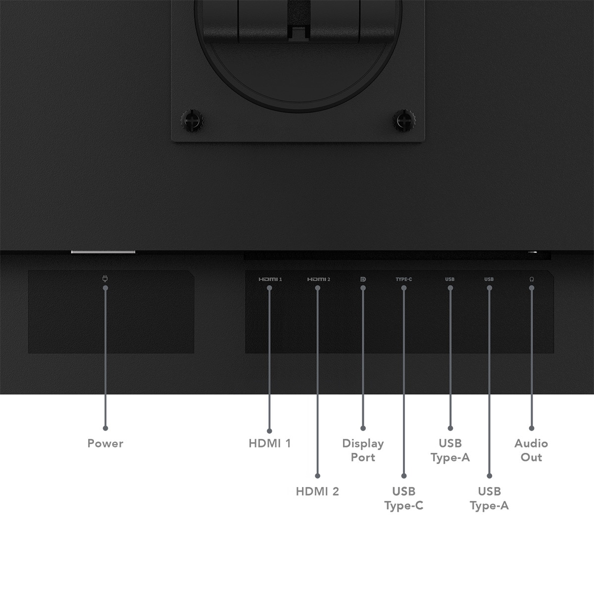 Monitor PC 68,4 cm (27") Lenovo N27p, 60Hz, UHD 4K con altavoz integrado Negro-11
