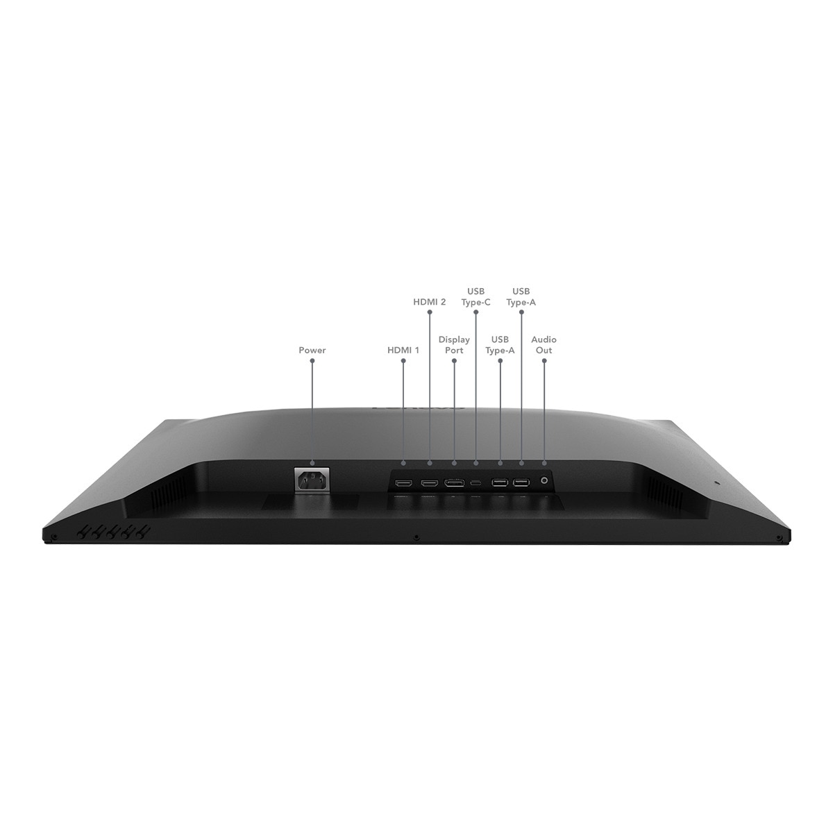 Monitor PC 68,4 cm (27") Lenovo N27p, 60Hz, UHD 4K con altavoz integrado Negro-10