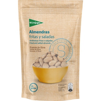 almendras fritas y saladas Sin Gluten bolsa 150 g - El Corte Ingles