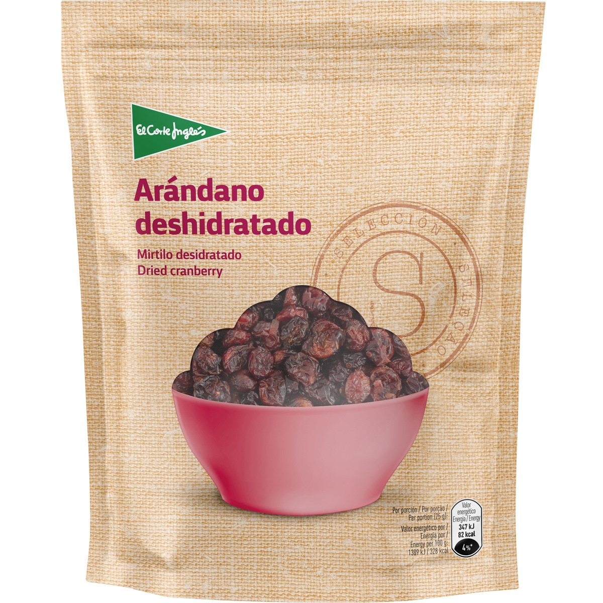 arándano deshidratado bolsa 195 g