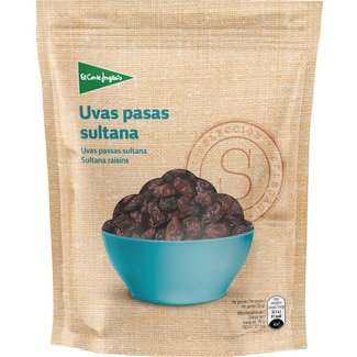 uvas pasas sultanas bolsa 195 g - El Corte Ingles