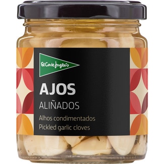 ajos aliñados frasco 150 g neto escurrido - El Corte Ingles