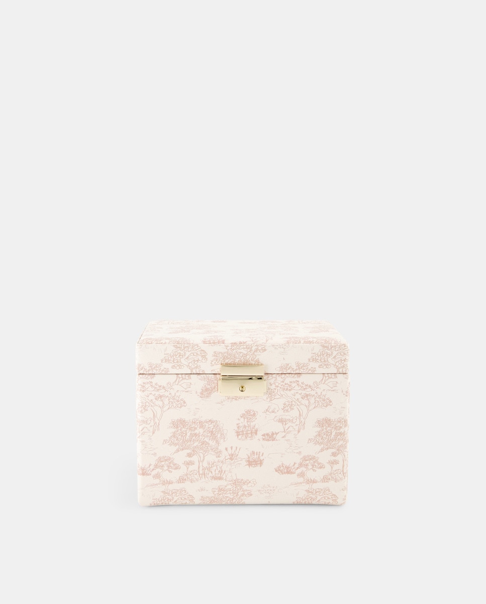 Imagem 0 de Guarda-Joias com Estampado de Baú