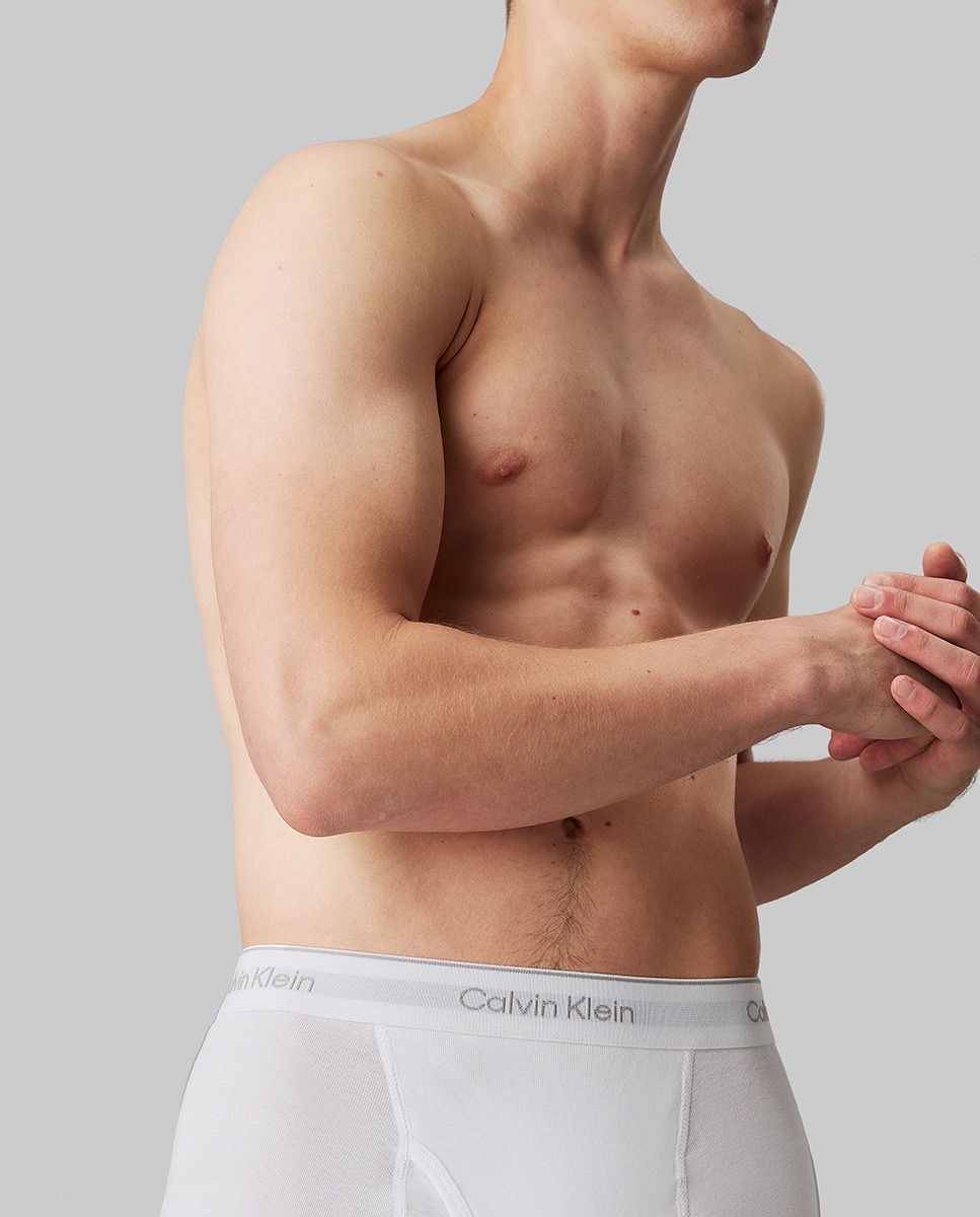 Pack de 3 Boxers Largos - Cotton Classics Preto-4