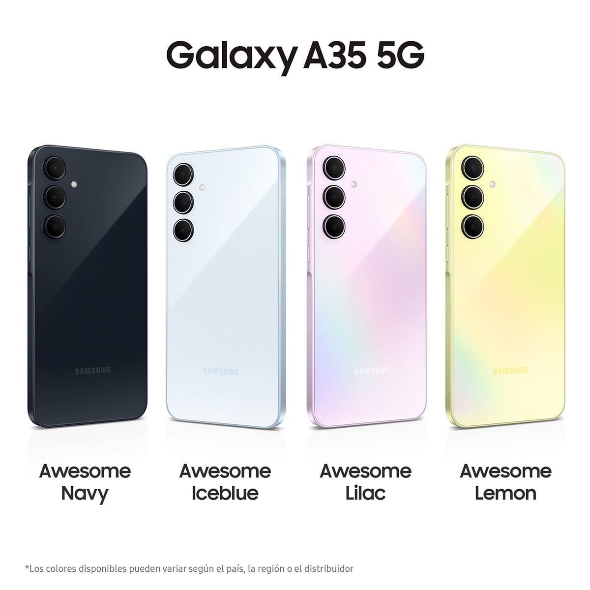 Samsung Galaxy A35 5G, 128GB + 6GB móvil libre Eclipse-3