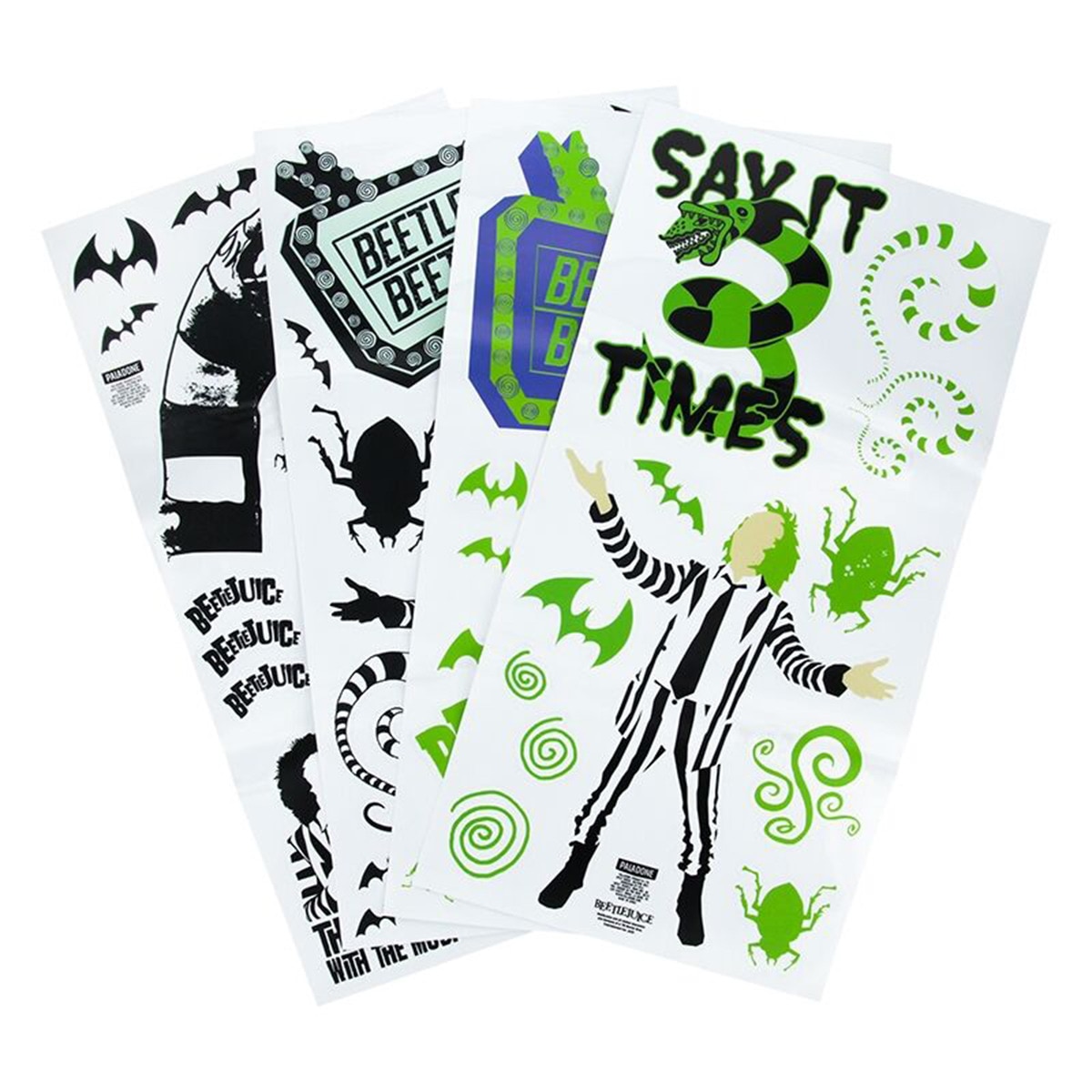 Vinilos Beetlejuice Pack-4 1