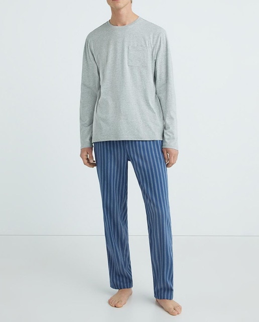Imagen 0 de Pijama de hombre de franela