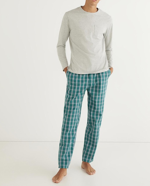Imagen 0 de Pijama largo de hombre combinado