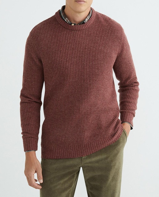 Imagen 0 de Jersey cuello caja fantasía de hombre