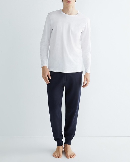 Imagen 0 de Pantalón de hombre felpa con puño