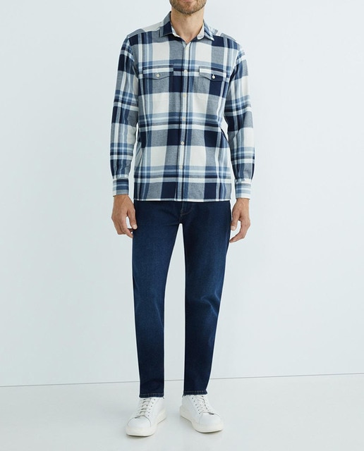 Imagen 0 de Camisa leñador de hombre con bolsillos