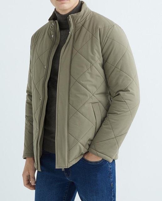 Imagen 0 de Chaqueta acolchada rombos de hombre