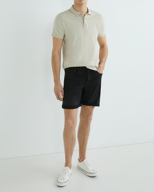 Imagen 0 de Bermuda denim 5 bolsillos de hombre slim fit