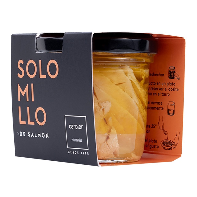 Imagen 0 de Solomillo de salmón ahumado Carpier