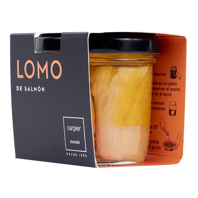 Imagen 0 de Lomo de salmón ahumado Carpier