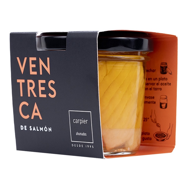 Imagen 0 de Ventresca de salmón ahumado Carpier