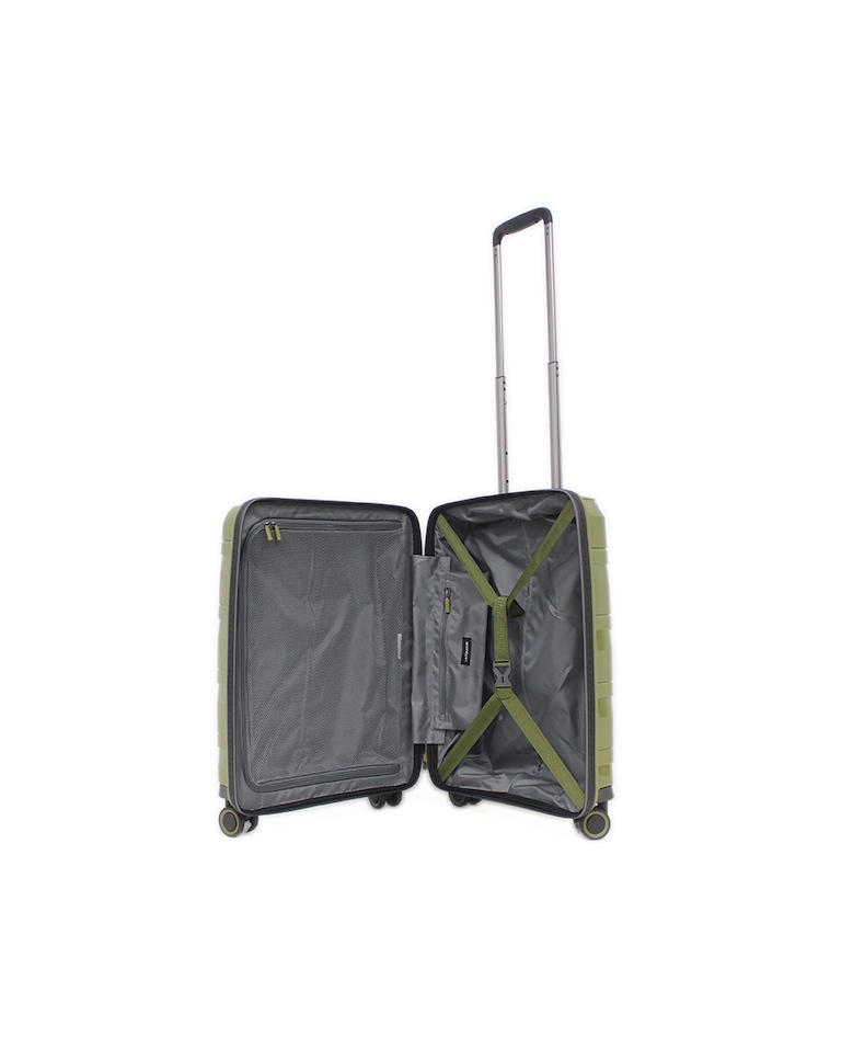 Trolley de Cabine de 4 Rodas Duplas |55,2 cm|2,29 kg Verde-2