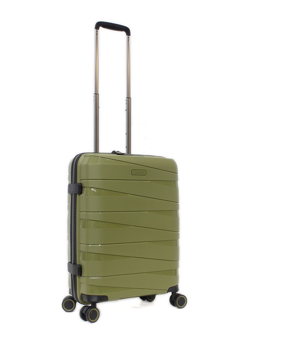 Trolley de Cabine de 4 Rodas Duplas |55,2 cm|2,29 kg Verde-1