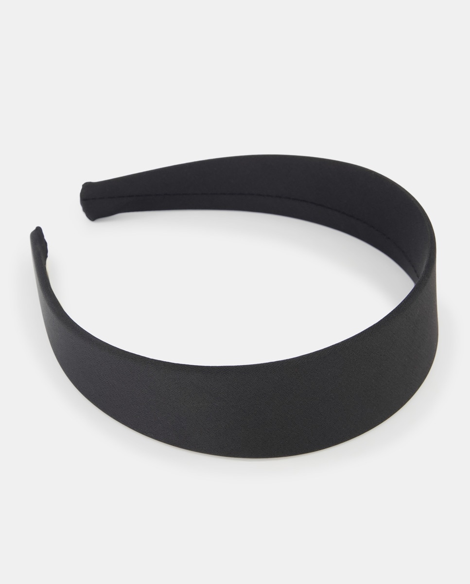 Bandolete Rasa de Cetim - 4 cm Preto-1