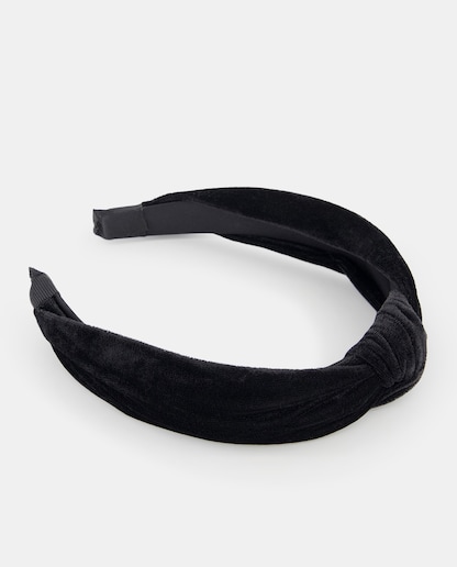 Imagem 0 de Bandolete de Veludo com Nó