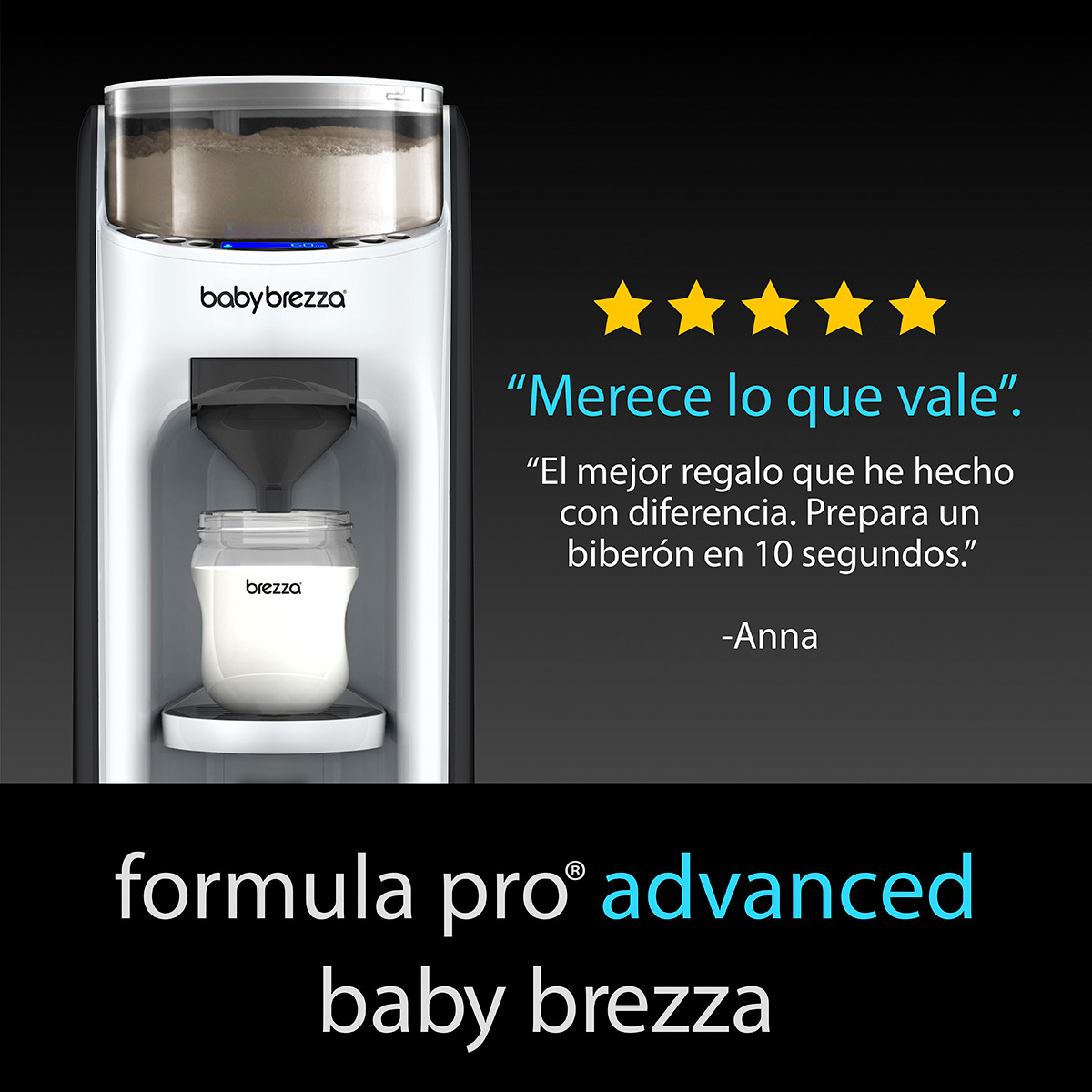 Preparador de biberones automatico Baby brezza Formula Pro Mini Blanco-10