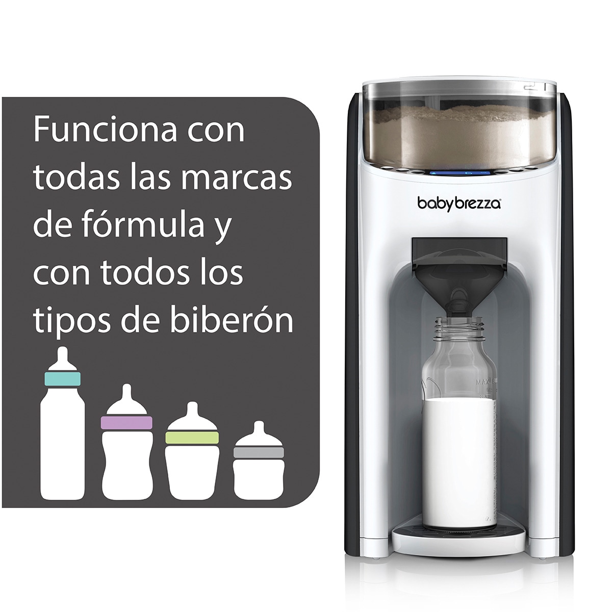 Preparador de biberones automatico Baby brezza Formula Pro Mini Blanco-5