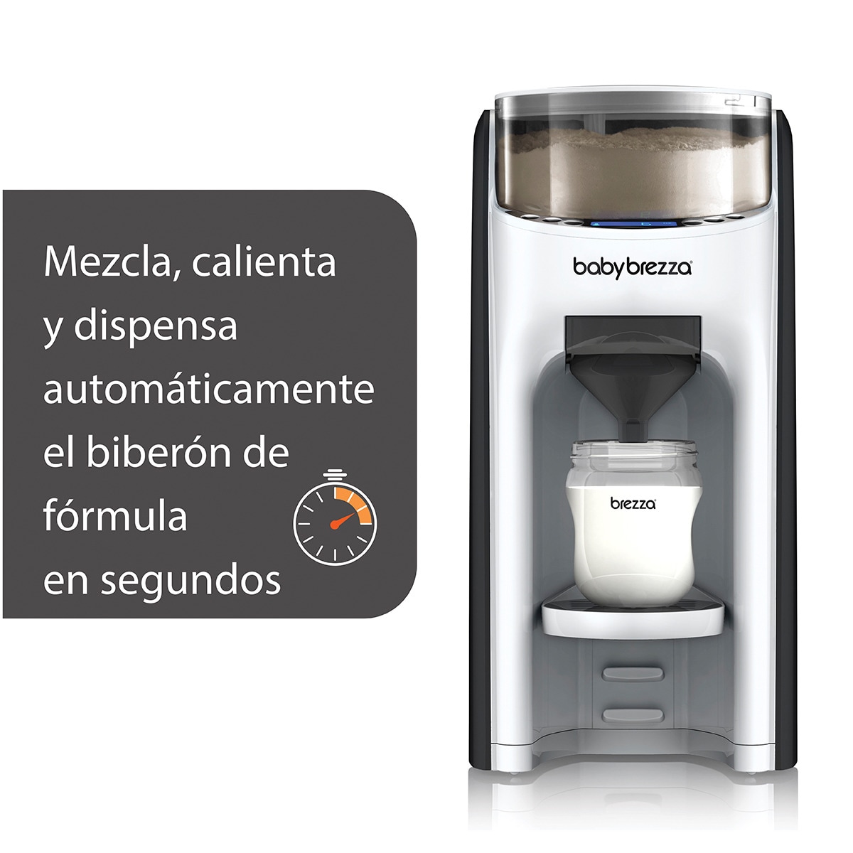 Preparador de biberones automatico Baby brezza Formula Pro Mini Blanco-3