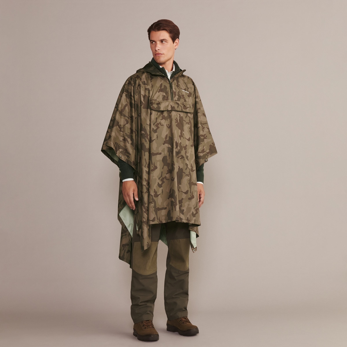 Poncho de Homem Multicolor-3