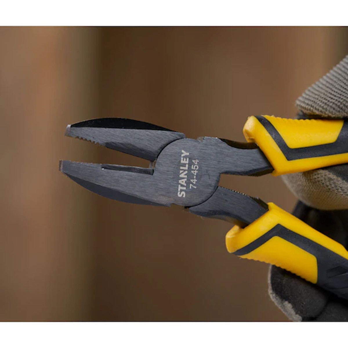Alicate Bimateria Universal Cushion Grip 200 mm Amarillo / Negro-6