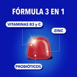 Defense Multivitamine mit Probiotika mit Vitamin C, B3 und Zink Topf 60 Gummies